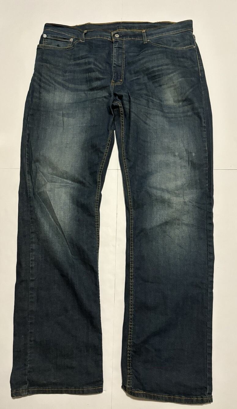 Levi’s 559 Relaxed Straight Jeans Men’s 40x36 Dark Wash Blue Denim Cotton